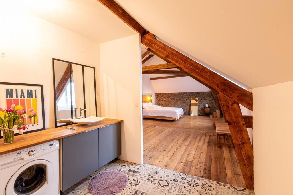 Maison, Appartement Type Triplex Atypique De Charme Saint-Brieuc Luaran gambar